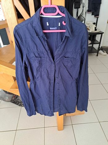 Chemise bleu