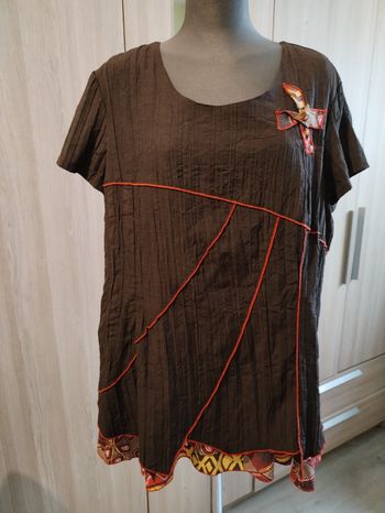 Tunique manches courtes taille 54