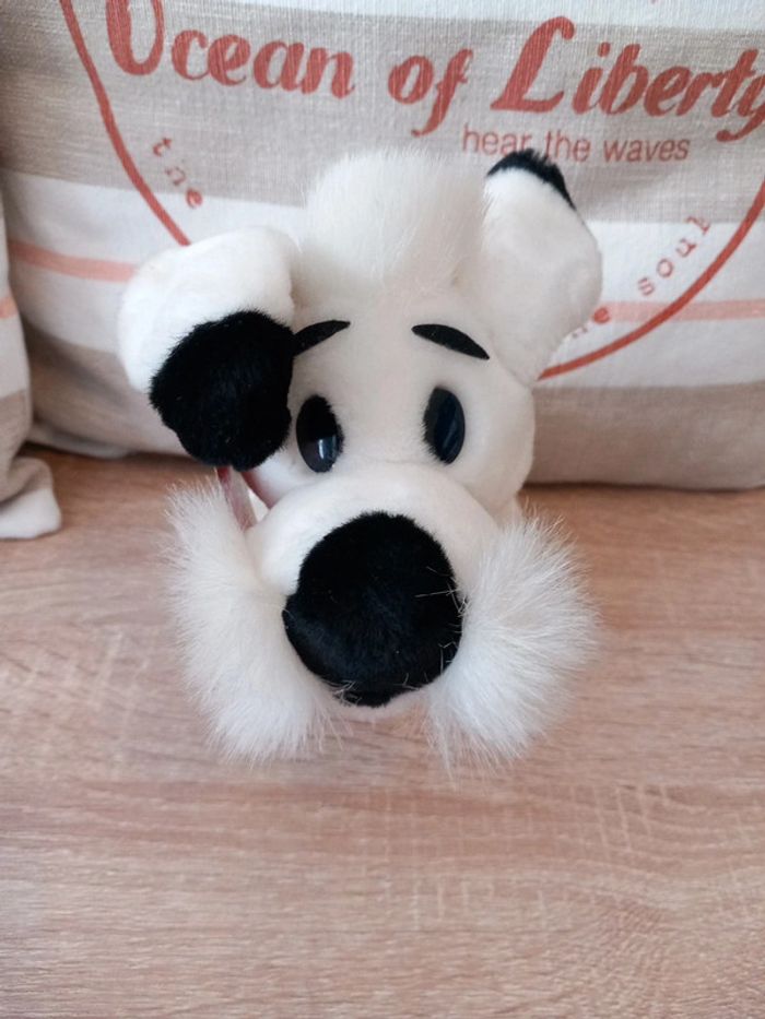 Peluche Idéfix année 1999 Marque nounours 20cm - photo numéro 2