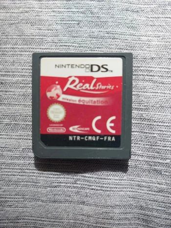 Jeu DS Real Story mission équitation