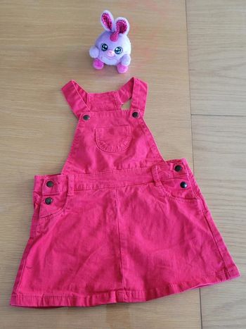 Robe salopette jupe 24 mois Tissaia