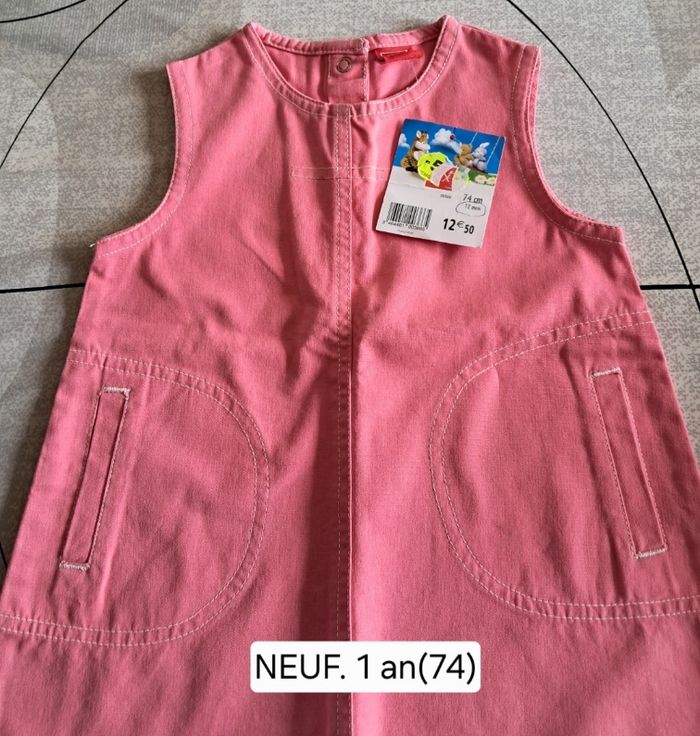 Ensemble NEUF pour fille gilet et robe 1 an - photo numéro 3