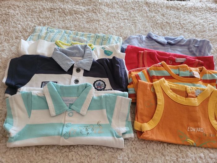 Lot de 8 conbis short