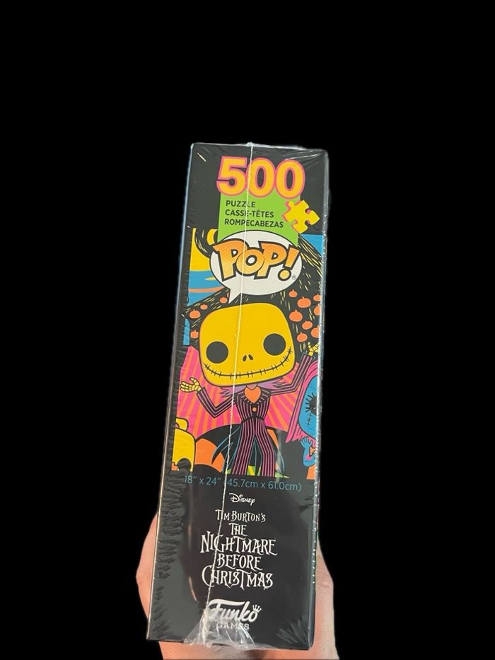 Puzzle funko L’incroyable Noël de Monsieur jack The nighmare before christmas 500 pièces Neuf - photo numéro 3