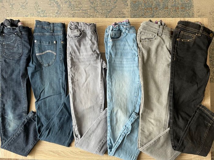 6 jeans skinny Orchestra & Okaidi 12 ans tbe