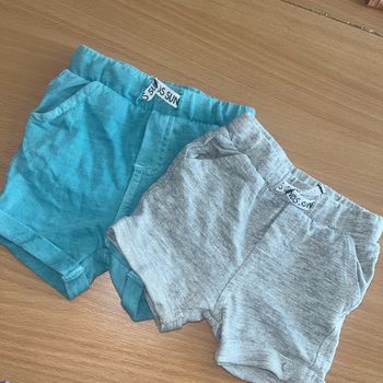 Lot 2 short 3 mois