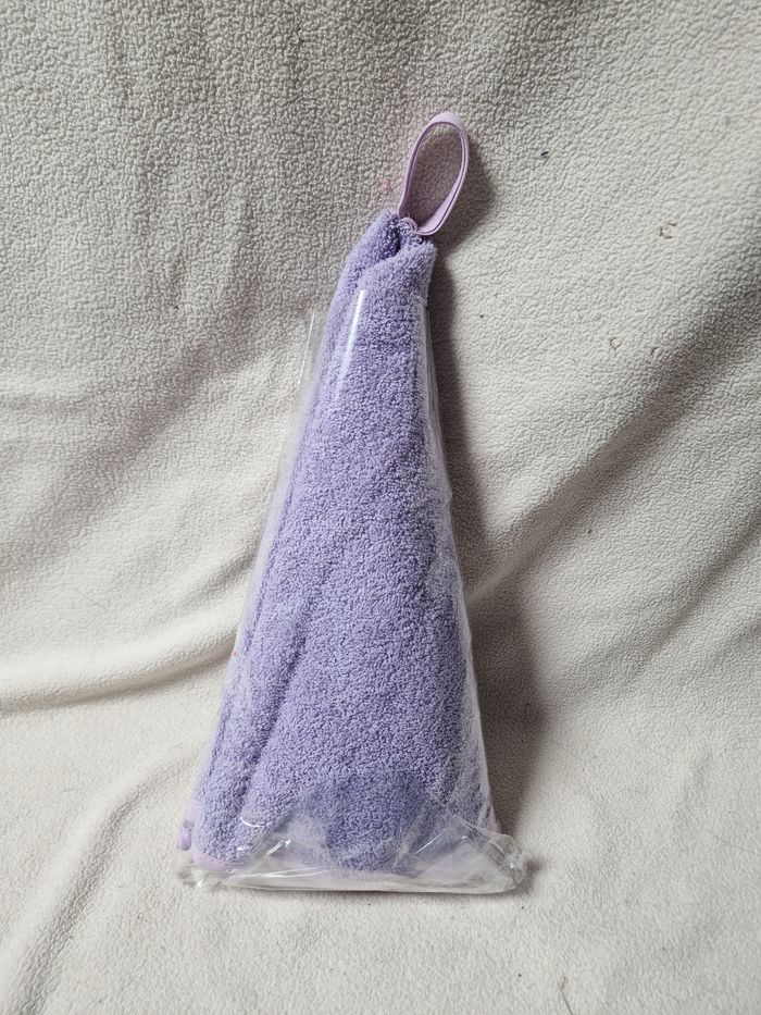 Neuf essuie mains violet - photo numéro 3