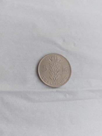 Pièce de 5 franc Belgique 
