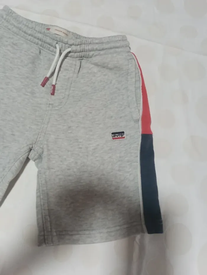 Bermuda short jogging garçon Levi's taille 6 ans réglable - photo numéro 2