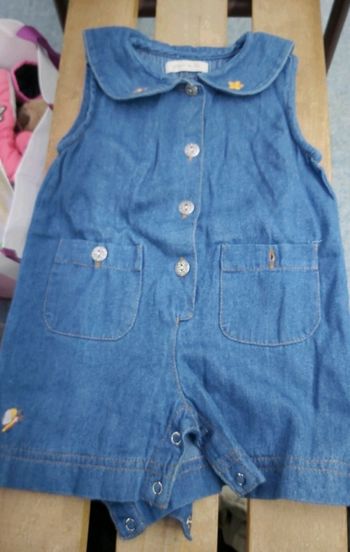 Combinaison jean 6 mois
