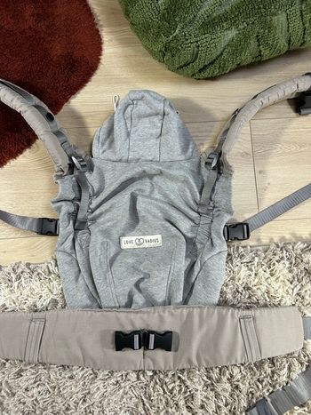 Love radius hoodie carrier 2 athletic grey