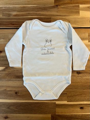 Bodies ML Kiabi 12 mois