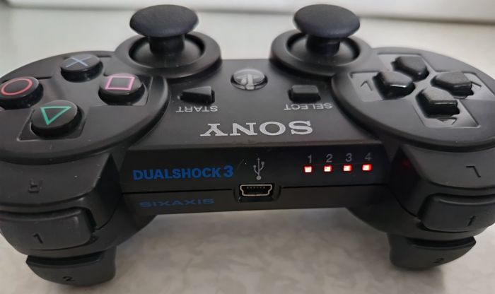 Manette Ps3 Officielle Originale Sony Dualshock 3 Noir PlayStation 3 Joypad - photo numéro 2