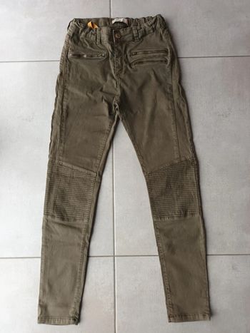 Jean slim kaki zara 13/14 ans