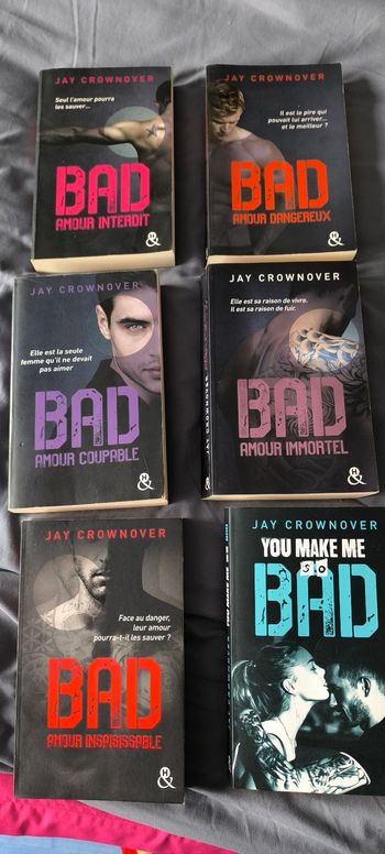 Bad jay crownover livres