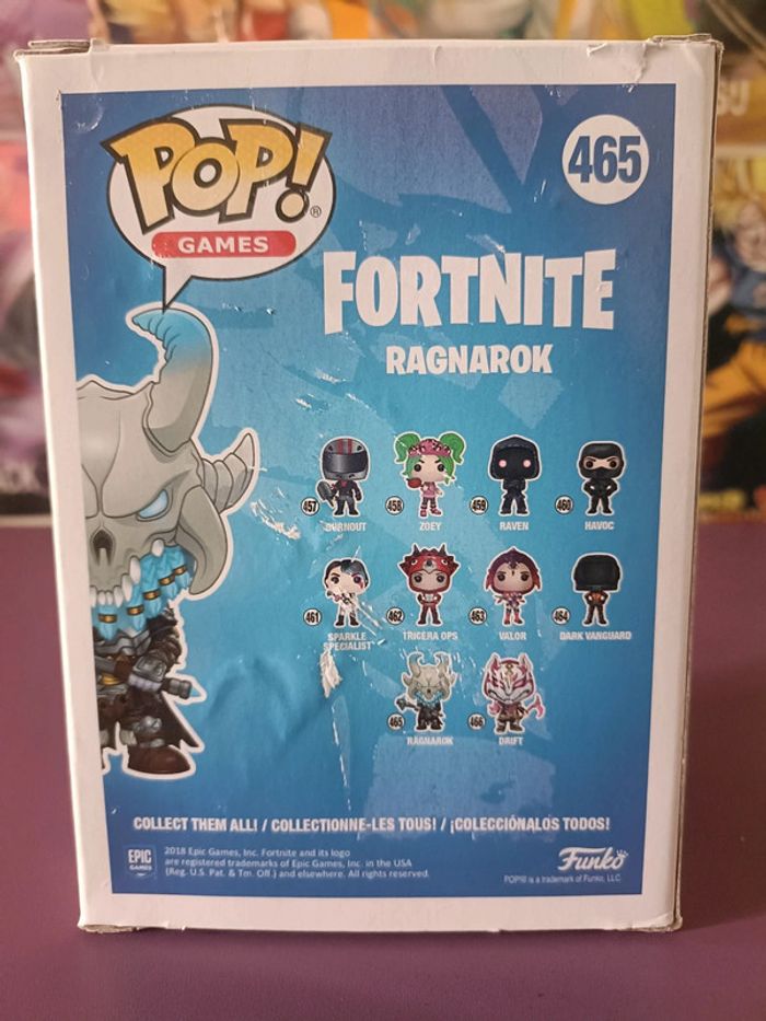 Figurine Funko Pop Fortnite Ragnarok 465 - photo numéro 3