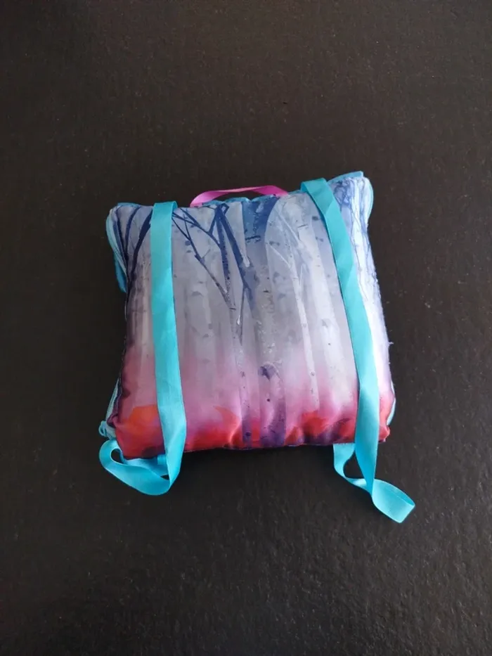 Coussin sac à dos Reine des neiges - photo numéro 2