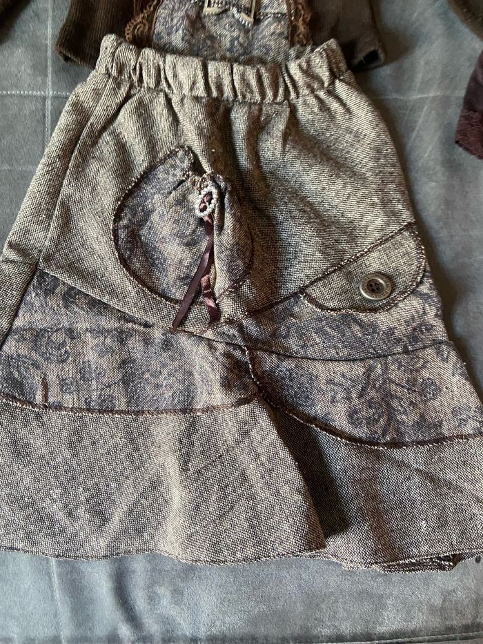 Ensemble pull jupe legging 2ans - photo numéro 2