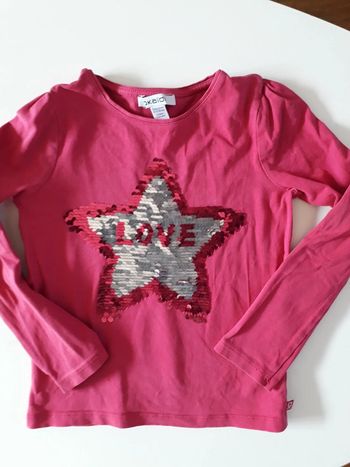 Top sequin 4-5 ans
