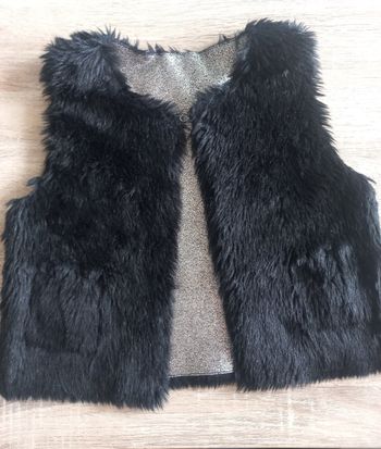 Veste réversible sans manches