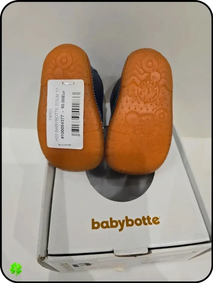 Chaussures souples babybotte taille 17 - photo numéro 5