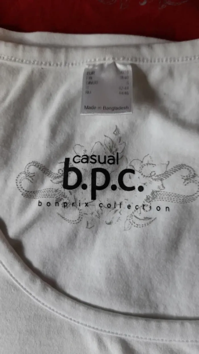 Lot de 4 tee-shirts MC Taille 38/40 - photo numéro 3