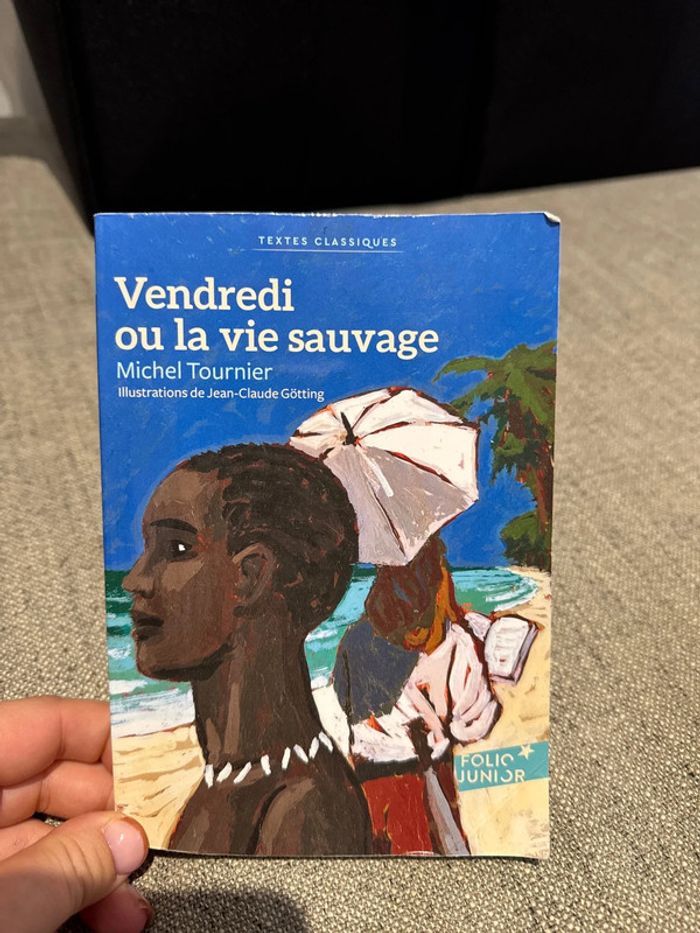 Livre vendredi ou la vie sauvage