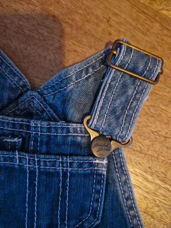 Petit haut + robe en jean - photo numéro 9