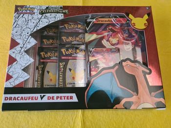 Pokémon Célébrations 25 ans Coffret Collection Dracaufeu de Peter EB7.5 de 2021