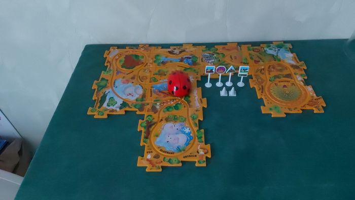 Lot de 2 puzzles animés bateau pirate et coccinelle - photo numéro 3