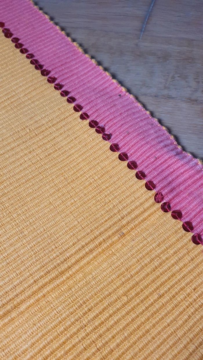 Set de table/ napperon coloré en coton Maisons du Monde - photo numéro 3