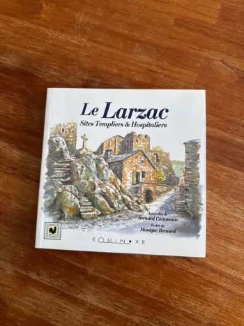 Livre le larzac site Templiers et hospitalier