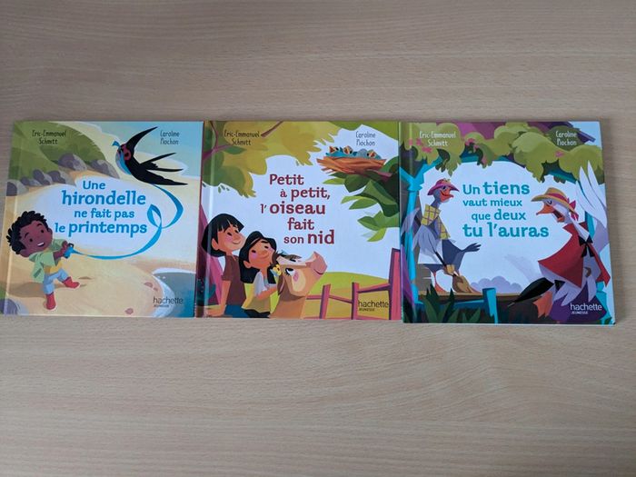 Lot de 3 livres Hachette Il était un dicton NEUFS