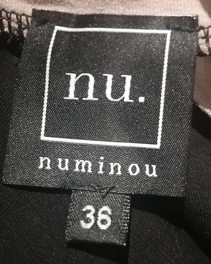 Robe courte noir et beige Taille S Numinou - photo numéro 8