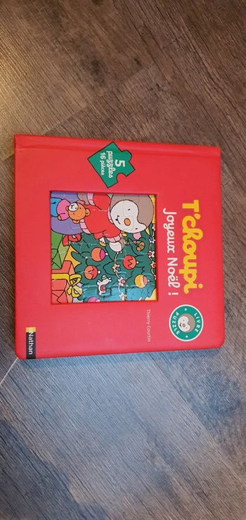Livre puzzle tchoupi