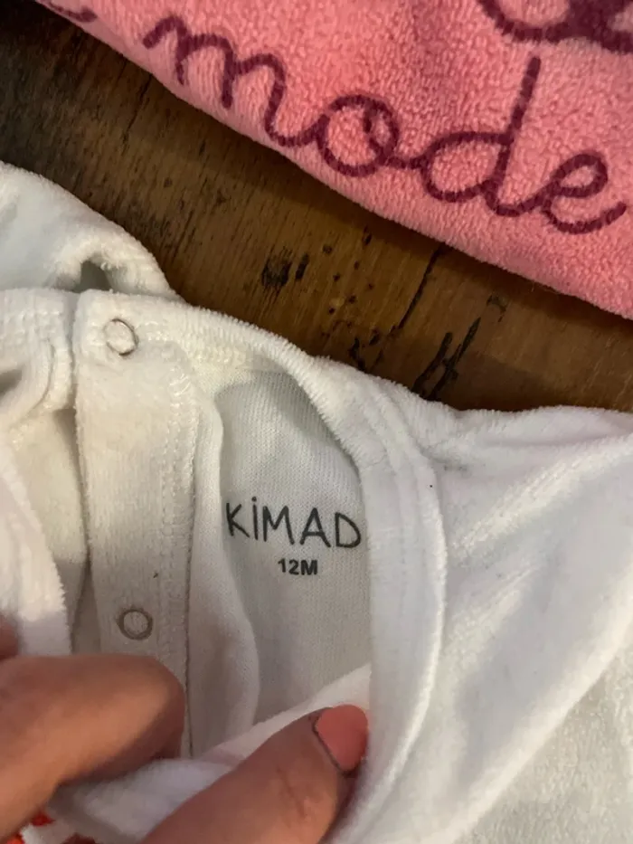 Lot de 8 pyjamas grenouillère bébé fille 12 mois - photo numéro 7