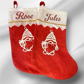 Chaussette de Noël personnalisée