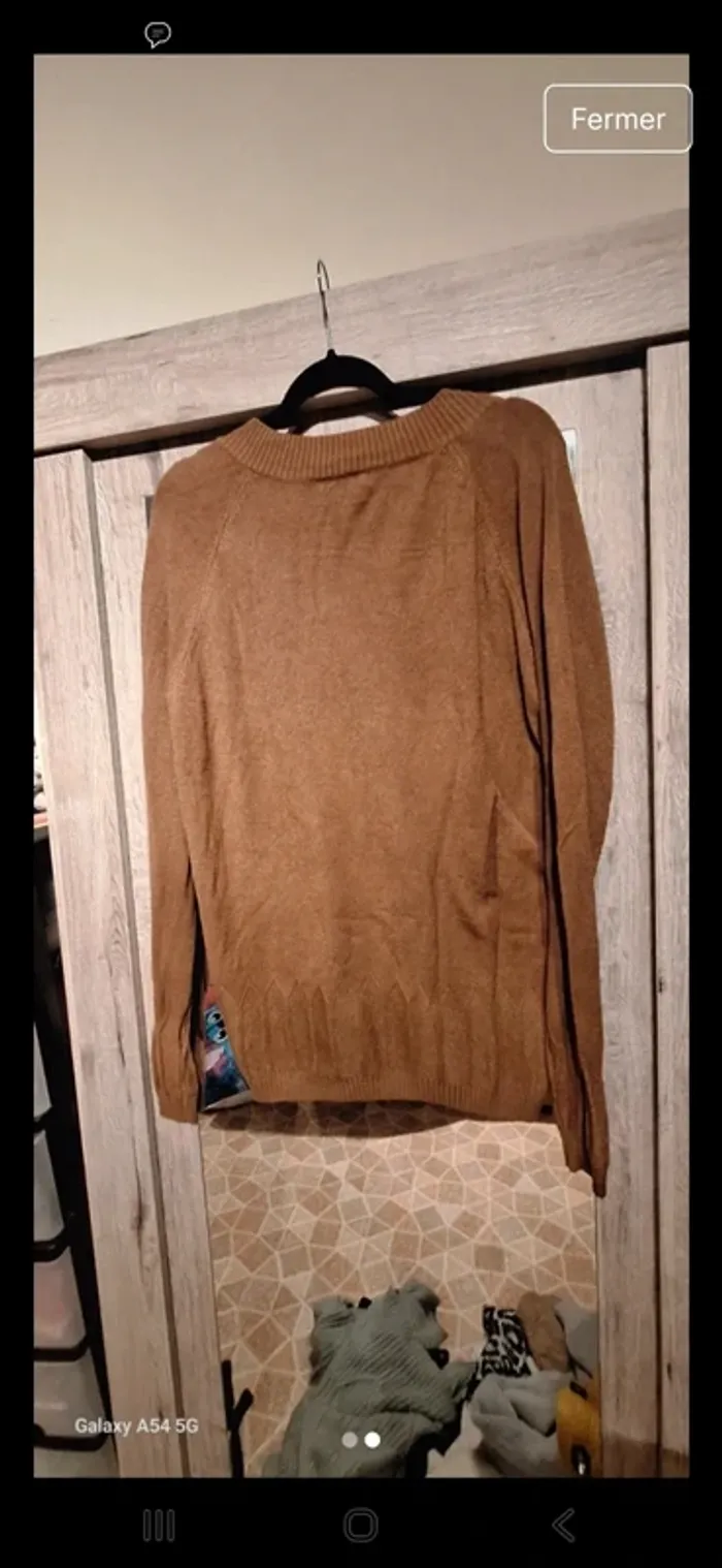 Pull col V L - photo numéro 2