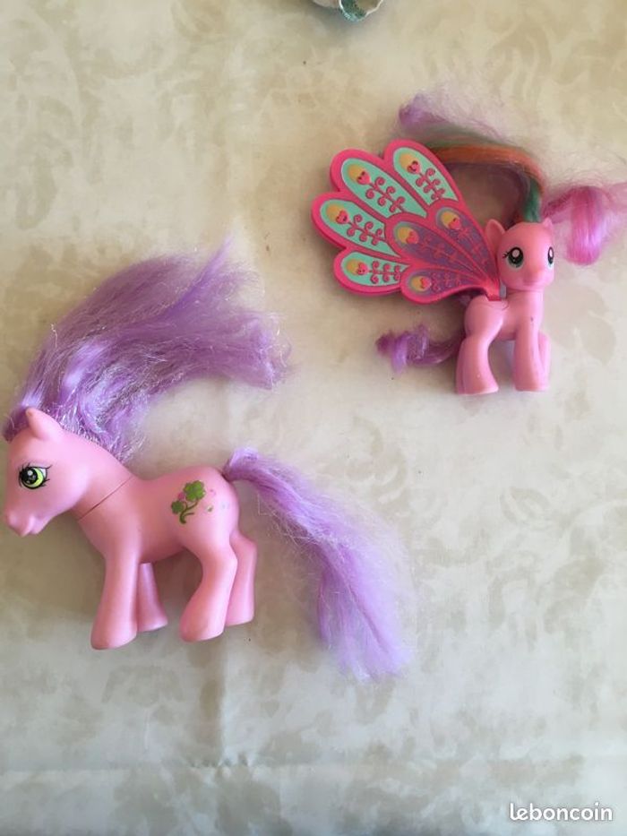 Lot de 2 Little pony - Vintage