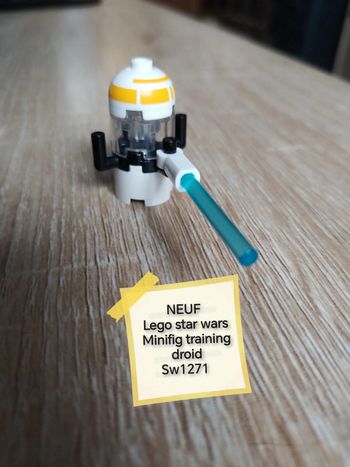Lego star wars minifig training droid Sw1271 neuf