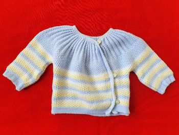 0 à 1 mois naissance gilet tricot veste ML