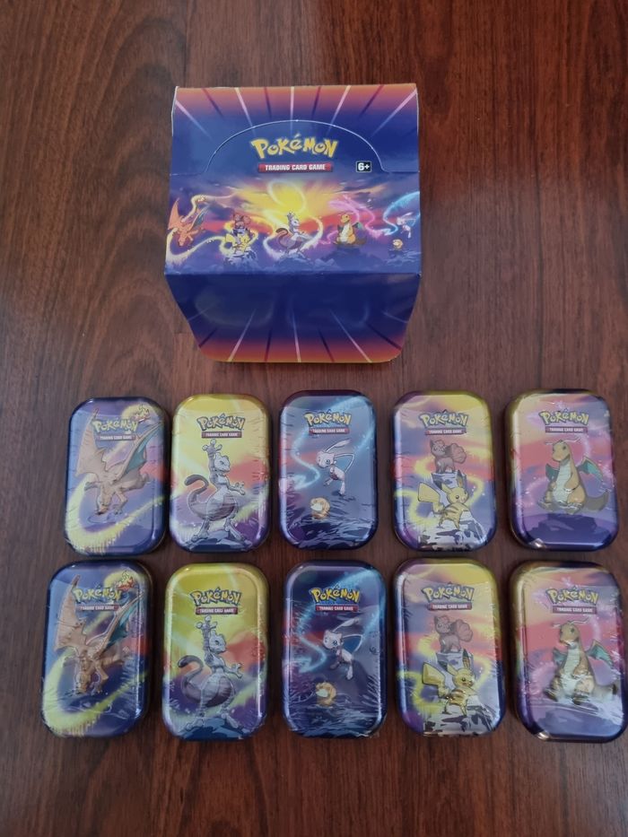 Display Pokemon Mini Tin de Kanto