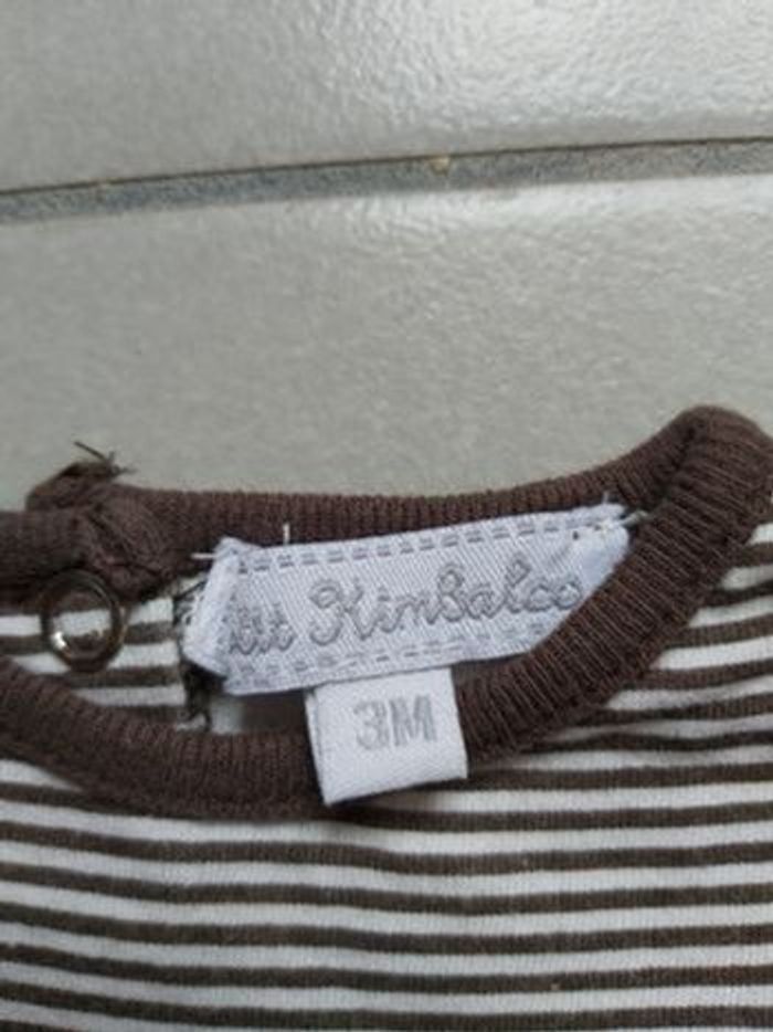 Tshirt manche longue 3 mois - photo numéro 3