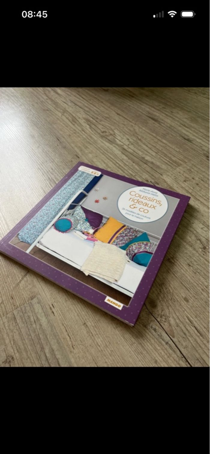 Livre de couture coussin et rideau - photo numéro 2