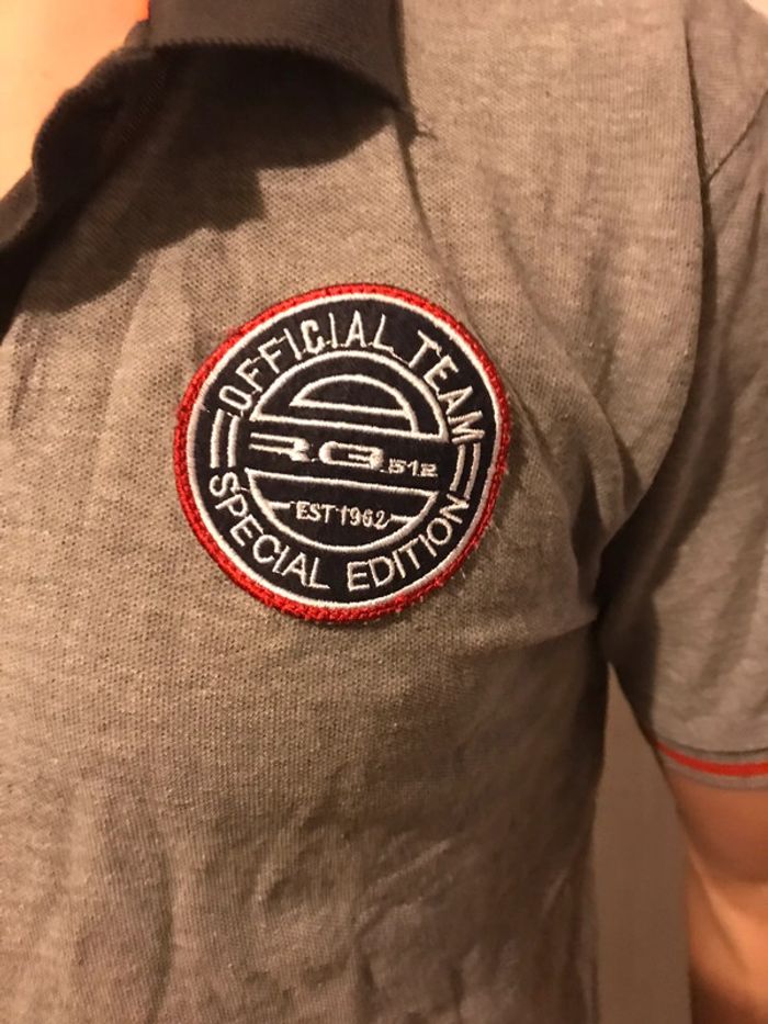 T-shirt/Polo gris RG512 taille M édition limité - photo numéro 5