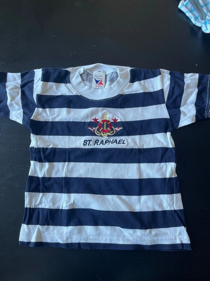 Tee shirt rayé st raphael 2 ans