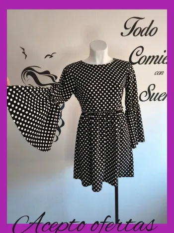 Espectacular vestido de lunares 😍