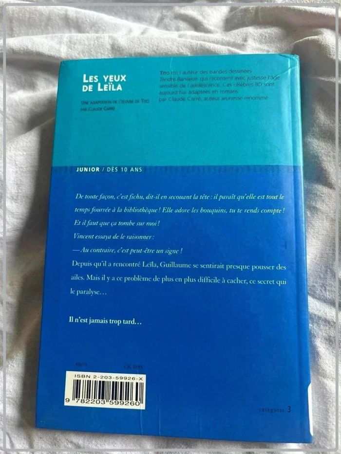 Les yeux de Leila - livre collège 1 - photo numéro 2