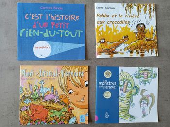 Lot 4 livres lire c'est partir