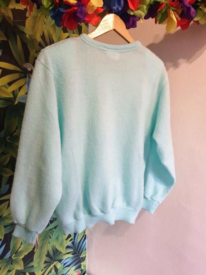 Pull vintage à épaulettes - photo numéro 4
